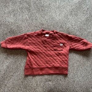 🌟3/$20🌟 Carter’s Just One You Quilted Sweatshirt Top Size 6M